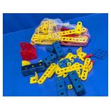 Plastic Construction Toy Parts Lot