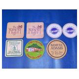 (7)Vintage Casino & Brewery Coaster Collection Lot