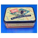Sharps Rum & Butter Toffee Tin England