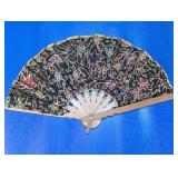 Decorative Folding Hand Fan Floral Pattern