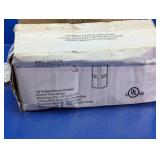 (1) Oil Rubbed Bronze Frosted Glass Wall Sconce