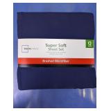 Mainstays Queen Brushed Microfiber Sheet Set