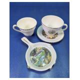 4 Vintage New Hampshire Ceramic Souvenir Items