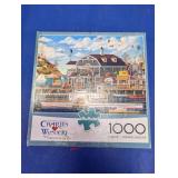 Charles Wysocki "Fairhaven by the Sea" Puzzle