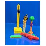 (5)Nostalgic Collection of Retro Toy Mix Lot