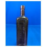 Antique Amber Prickly Ash Bitters Bottle