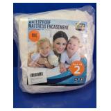 (1) Utopia Bedding King Encasement 2-Pack