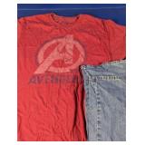 Avengers Graphic T-Shirt & Old Navy Jeans