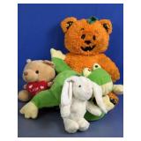 Assorted Plush Stuffed Animal Toy Lot