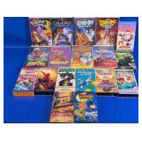 Assorted VHS Cartoon & Family Movie Tapes