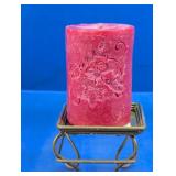 (2) Decorative Candle Holder Set