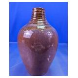 (1) Brown Glass Decorative Vase