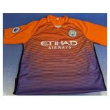 (1) Manchester City Etihad Airways Soccer Jersey