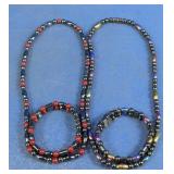 (2)Hematite Style Magnetic Jewelry Lot