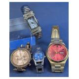 (4)Mixed Estate Watch Lot