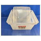 IRIS Plastic Office File Storage Box w/ Lid