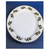 (1) Fine China Japan Holiday Plate