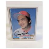 1982 TOPPS HOF JOHNNY BENCH CARD