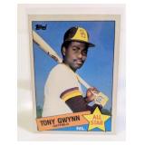 EARLY CARD 1985 TOPPS HOF TONY GWYNN