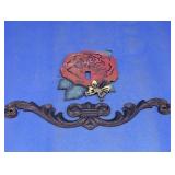 (2) Decorative Metal Wall Switch Covers