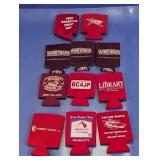 (11) Assorted Red Beverage Can Coolers