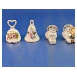 (4) Krislin Bells & Angel Figurines