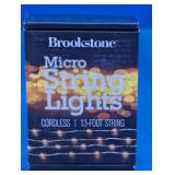 (1) Brookstone Micro String Lights
