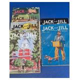 (5) Jack and Jill Vintage Magazines