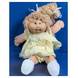 Cloth Body Baby Doll w/ Yarn Hair & Dress