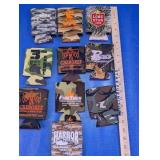 (10) Assorted Camouflage Can Coolers