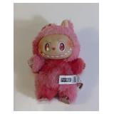 Pop Mart The Monsters Labubu Pink Plush Keychain