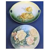 Assorted Floral Plates
