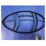 (1) Metal Football Wall Decor