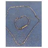 Akalian Hibbert Bracelet Necklace Set