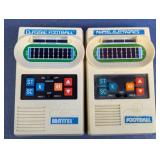 Mattel Classic Football Handheld Game Lot