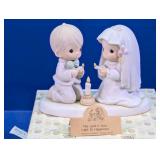 (1) Precious Moments Porcelain Wedding Figurine