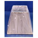 (1) Beige Tapered Lamp Shade