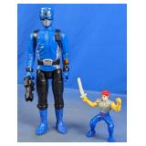 Power Rangers Blue Ranger & Lion-O Figures