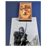 Indiana Jones Last Crusade VHS & Photo Print