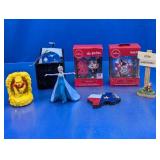 (7) Hallmark & Disney Ornament Assortment