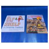 (2) Elf on the Shelf & Texas Christmas Books
