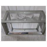 Rectangular Glass and Mirrored Coffee Table