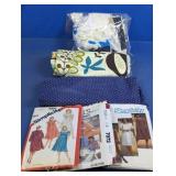Simplicity Sewing Patterns Fabric & Trim Lot