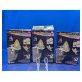 (3) Commercial Christmas Deluxe Light Clips