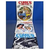 Vintage Comics Revue Magazine Collection