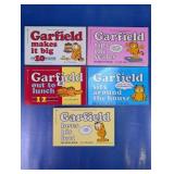 (5)Vintage Garfield Comic Book Lot