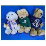 Assorted Plush Teddy Bears in Sweaters