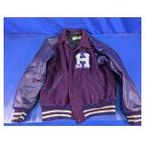 USA Sportswear Letterman Jacket Purple