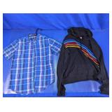 Wrangler Shirt & Hooded Sweatshirt Lot