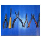 (6) Hand Tools Set - Pliers & More